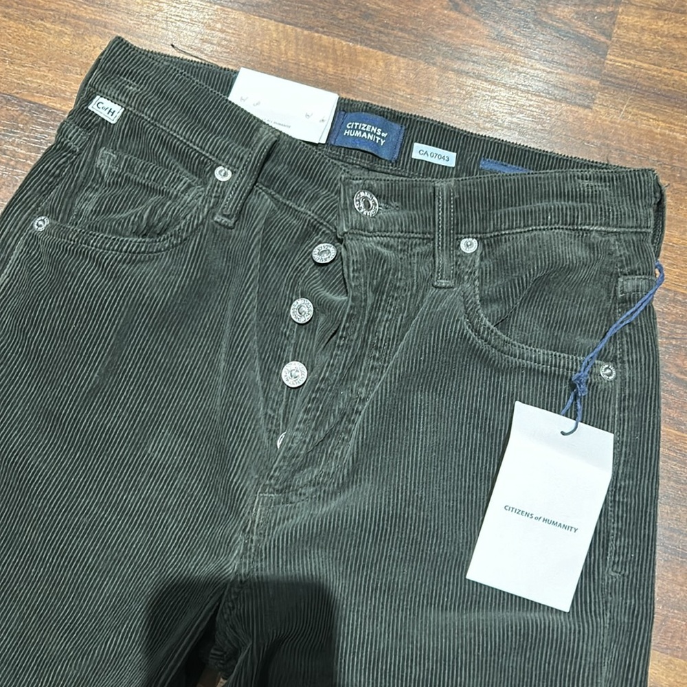 Citizens of humanity jolene high rise vintage slim corduroy NWT - Picture 2 of 9